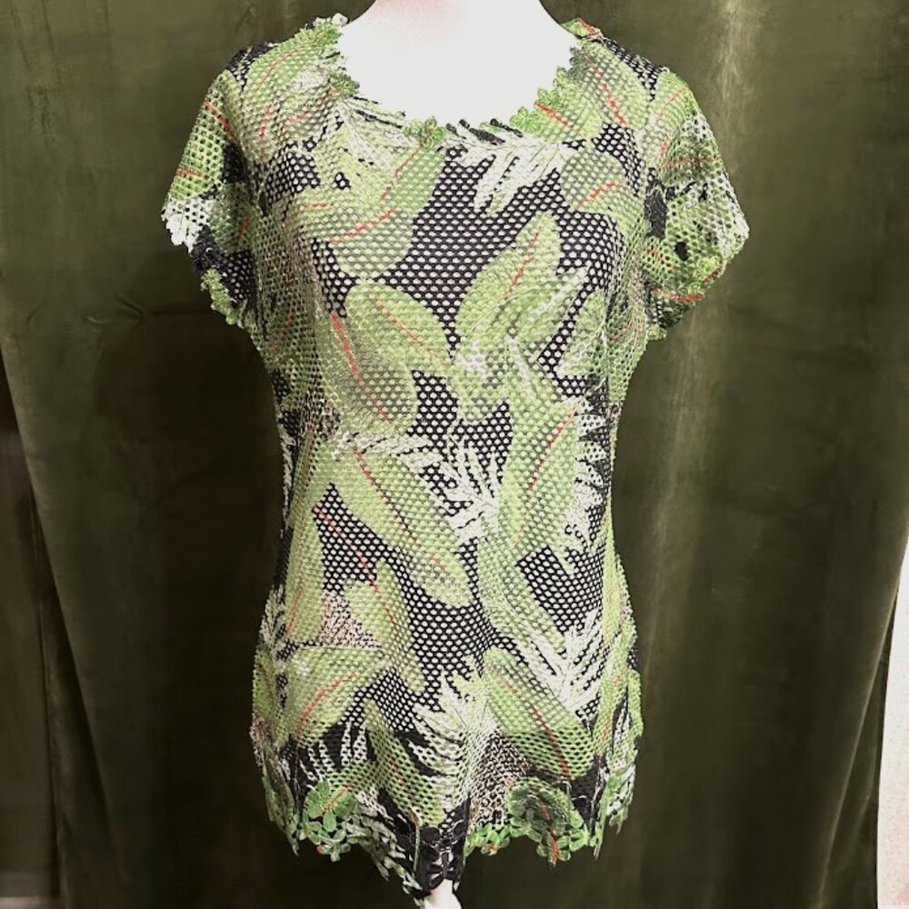 Mini Tropical Fantasy Women Dress Beach Dress Size S